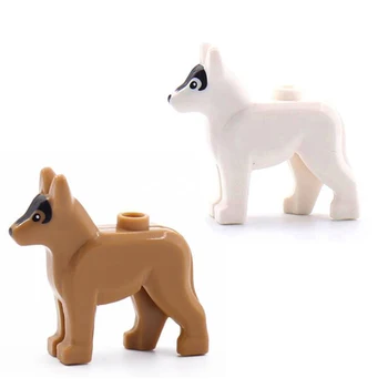 4stk Spejder Dog byggesten Militær Magt Dedikeret Tal Patrulje Dog Diy By Hound Pet Pædagogiske Gave Toy