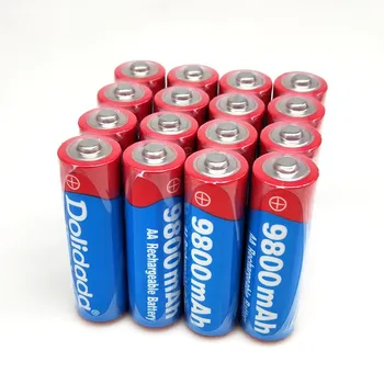 4~20 stk AA genopladelige batteri 9800mah 1,5 V Nye Alkaline-og Genopladelige batery for led lys toy mp3