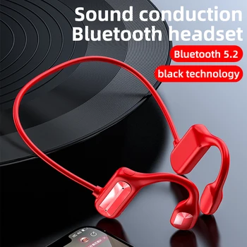 5.0 Bluetooth Hovedtelefon BL09 Sport Trådløse Headset Bone Conduction Vandtæt Bilaterale Stereo Hovedtelefon Med Mikrofon