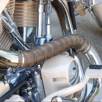 5/10/15M Motorcykel lydpotten Varme Wrap Basalt Fiber Tape til Bmw F850Gs Sh 300 390 Eventyr Mt09 Udstødning Yzf R3