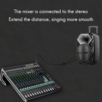 5 Core Hoved til 2X3 Core Dobbelt Mandlige Audio Konvertering Line XLR Mikrofon Audio Line 0.5 Meter
