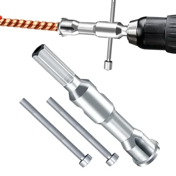 5 Hul Kabel Ledning Stripping Vridning Af Elektriker Automatisk Afisoleringsværktøj Elektriske Fordobling Twist Hurtig Håndværktøj