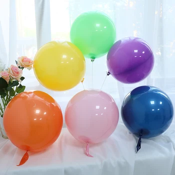 5 Stk 18inch Macaron balloner Fødselsdag, Bryllup, Ferie, Fest Dekoration Krans Tilbehør til Ferie Fest Dekoration af Forbrugsstoffer