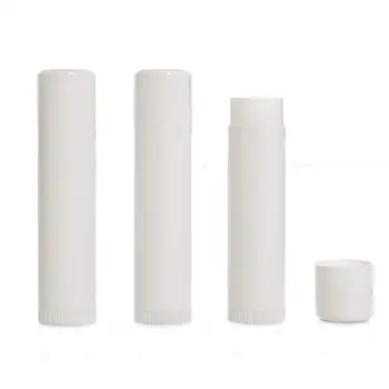 5 STK 5 ML Lip Gloss Rør Tom Kosmetiske emballage Læift, læbepomade Rør Prøve Beholder til Rejse Makeup-Værktøjer Klar Hvid