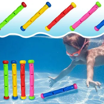 5 stk Flerfarvet Dykning Stick Toy Undervands Svømning, Dykning Swimmingpool Toy Under Vand Spil Uddannelse Dykning Pinde