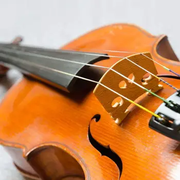 5 Stykker Ahorn 4/4 Fuld Størrelse Violin Bridge Qin kode Violin tilbehør
