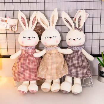 50-100cm Søde Bunny med Nederdel Dukke Dejlige Kaniner, Bamser Fyldt Bløde Dyr Pude til Børn Piger Fødselsdag, Jul Gif
