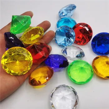 500g/masse Home Decor Krystaller og Sten, Healing Akryl Slik Dyr Bil Diamant Form, Krystal Sten Tilbehør til Udsmykning Ruby