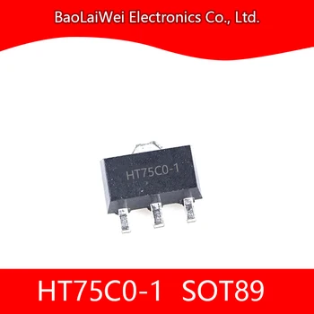 500pcs HT75C0-1 3SOT89 ic chip Elektroniske Komponenter Integreret Kredsløb 12V 150mA Lavt Strømforbrug LDO spænding Regulator stabilisator