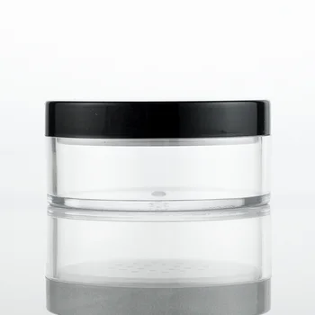 50g Plast Kosmetiske Tom Løs Pulver Max Genanvendelige Øjenskygge Makeup Jar Beholder Med Sigte Rejse Kosmetiske Container