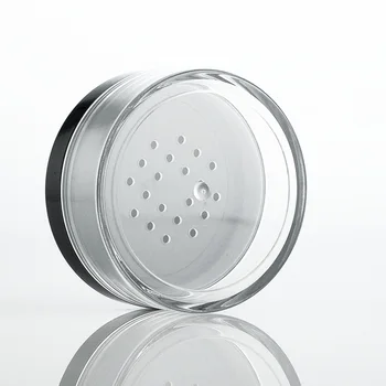 50g Plast Kosmetiske Tom Løs Pulver Max Genanvendelige Øjenskygge Makeup Jar Beholder Med Sigte Rejse Kosmetiske Container