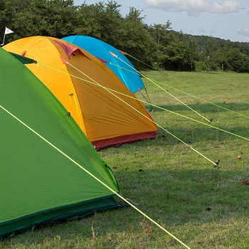 50M Camping Reb Indendørs Udendørs Nylon 2.5/4mm Reflekterende Vindtæt Telt Guide Reb Snor for Vandring Tørresnoren Hængekøje