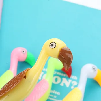 50STK Kreative Papirvarer Søde Flamingo Gel Pen Studerende Gave Præmie Signatur Pen, Sort Blæk Pen Kontor Tilbehør