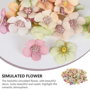 50stk Simulere Blomster Bryllup Scene Blomst Decors Romantisk Silke Blomster