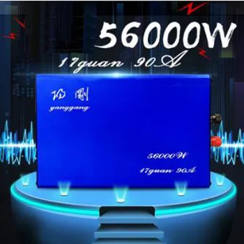 56000W sinusbølge 17 rør high power inverter hoved 12V batteri elektroniske booster kit maskine