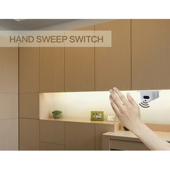 5A 60W Ir Hånd Sensor Smart Switch Dc 12V/24V InterrUpteUr Stik Hånden Bølge Lys Motion Skifte til Led Strips