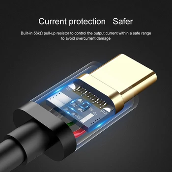 5A USB Type C til USB-C Hurtig Opladning Kabel-PD 60W af Type C, mand til Mand Quick Charge Kabel for Huawei P30 Xiaomi Redmi Note 8 Pro