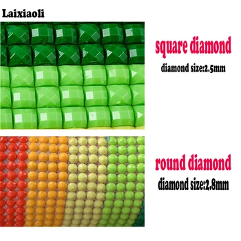 5D DIY Diamant Maleri Farverige Lion Dyr Abstrakt maleri Diamant Mosaik Cross stitch-Pladsen/runde Rhinsten Home Decor