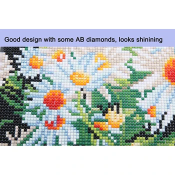 5D DIY Diamant Maleri Farverige Steg Mandala Skinnende Diamant 25x35 Indsætte Diamant Størrelse Vægmaleri Broderi Mosaik Hjem