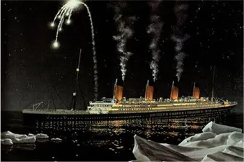 5D DIY diamant maleri Titanic Fuld pladsen Diamant mosaik diamant broderi Væg Kunst, Billeder, Bor Hjemme indretning