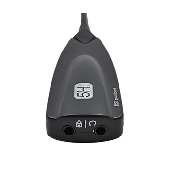 5HV2 7.1 Kanal med USB-kabel lydkort Virtuel Kanal lydspor Audio-Adapter