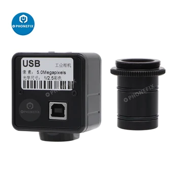 5MP Cmos-USB-Mikroskop-Kamera, Digital Elektronisk Okular C-Mount-23.2 mm Adapter Gratis Driver med Høj Opløsning Industrielle Kamera