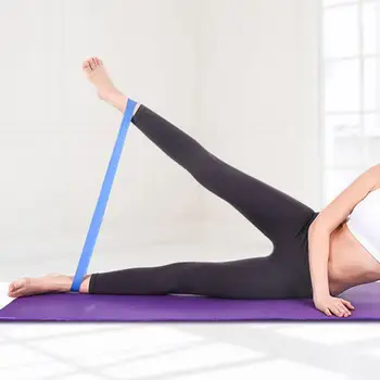 5Pcs Blue Multi-scene Elastisk Ring Forme Uddannelse Modstand Band til Yoga, Fitness Forme Bælte Yoga Udstyr