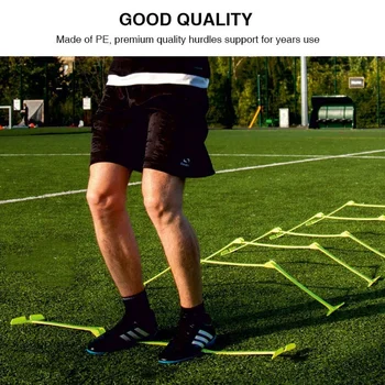 5Pcs Bærbare Sport Uddannelse Forhindringer Agility Forhindringer Sammenklappelig Forhindring for fodbold Fodbold Træning