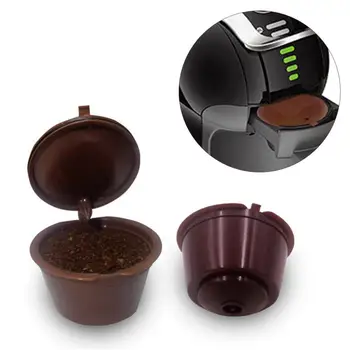 5Pcs Dolce Gusto Kaffe Filter Cup Genanvendelige Og Kapsel Filtre Til Nespressoed Med Ske Børste Køkken Tilbehør