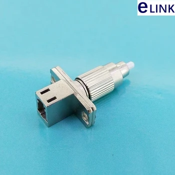 5PCS FC-LC optiske fibre FM-hybrid kobler kvinde til mand fiberoptiske SM MM-stik ftth-adapter gratis fragt ELINK