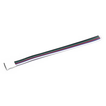 5pcs/masse 15cm 5 Pin RGBW Stik Kvindelige Solderless Med Wire Kabel-15cm Til SMD RGBW RGBWW LED S p 5pin Led-Stik Værktøj