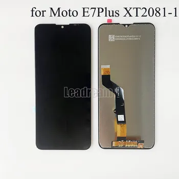 5Pcs Originale Motorola Moto E7 Plus lcd-tv med Ramme skærm touch screen digitizer Assembly for Moto E7Plus lcd-XT2081-1