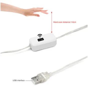 5V Infrarød Sensor Lampe USB-Motion LED-Baggrundsbelysning Køkkenet LED Strip Hånd Feje Vinke PÅ OFF Sensor Lys diode lys Vandtæt