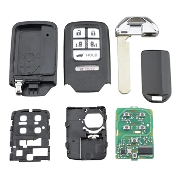 6 Knapper Keyless Smart Fjernbetjening Bil Key Fob 313.8 Mhz ID47 Chip til Honda Odyssey 2016 2017