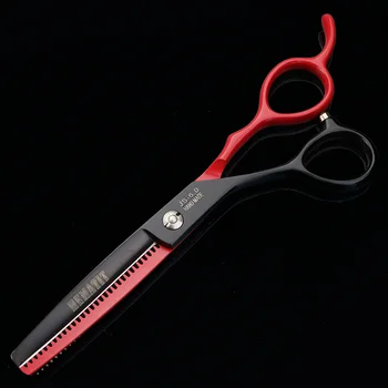 6 tommer venstre hånd professionelle frisør sakse Japan 440C skære saks og udtynding saks frisør-Styling redskaber