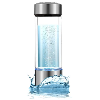 600Ml Bærbare Brint Generator Vand Filter Ionizer Ren H2 Pem Rige Brint Alkaline Flaske Elektrolyse, Brint Drikke