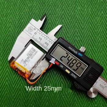 602535 Dash Cam med Indbygget Genopladeligt Batteri 3,7 V Lithium Polymer Celle Navigator Tre Wire Universal Tilbehør Til Spil
