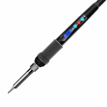60W Elektrisk loddekolbe Pen Pistol Justerbar Temperatur Digital LCD Display, der Hurtigt Varme Lodning Svejsning Af 180 ℃ -500 ℃