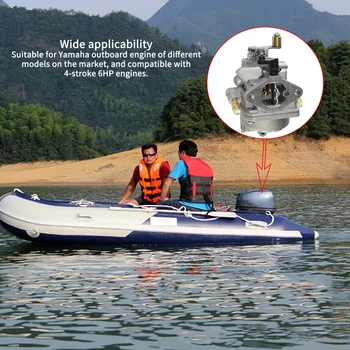6BX–14301–00 Båd, Påhængsmotor Karburator Marine Motor Kulhydrater Karburator Assy For Ang Kai Påhængsmotor Båd Tilbehør Marine