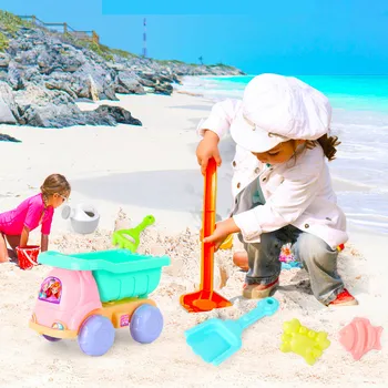 6STK Børns Baby Play Sand at Grave Sand Toy Sæt Stranden Toy Bil Skovl Af Stranden Toy Børns Legetøj juguetes playa