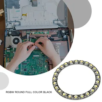 7-24 smule SK6812 RGBW Runde Fuld Farve Ring Lysdioder Med Integreret Drivere Lys Udvikling Bord Lampe Panel Modul
