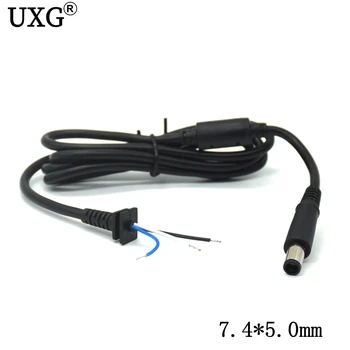 7.4 x 5,0 mm Strøm Kabel, Ledning, Stik DC-Stik Oplader Adapter Stik Netledning Kabel til Dell Laptop 1.2 M