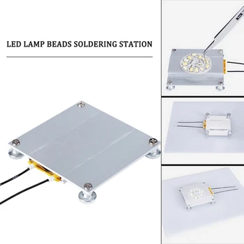70*70mm LED-Lampe Remover BGA Nedrivning Chip-Svejsning, Lodning Station Aluminium PTC Varme Plade 300W 260 Grader