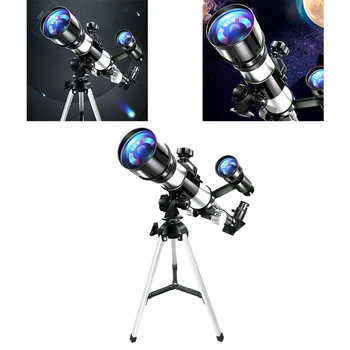 70mm Astronomiske Reflektor Teleskop Sæt w/ Stativ for Voksne Børn