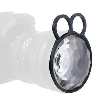 77mm Håndholdte Linse Filter Glas Kalejdoskop Prisme Variabel Antallet af Fag, Fotografering Kamera Tilbehør Roterbar