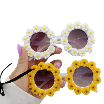 8 Farver Kids Mørke Briller Unisex Hjerter Mønstre Anti-UV-Solbriller, Briller Udendørs Aktiviteter 2-10 År