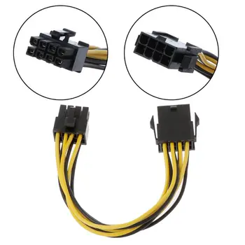 8 Pin til 8 Pin EPS Mandlige og Kvindelige forlængerledninger PSU Bundkort forlængerledninger Adapter Kabel