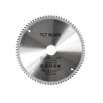80 Tænder TCT rundsav hjulkapsler TCT Legering Træbearbejdning Multifunktionelle Så Til Træ, Metal Skæring