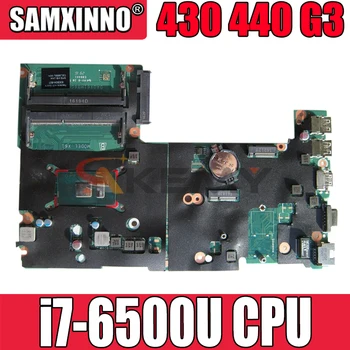 831862-601 831862-501 For HP Probook 430 440 G3 i7-6500U Notebook Bundkort DA0X61MB6G0 SR2EZ DDR3 Laptop Bundkort