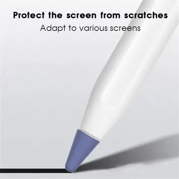 8stk Silikone Udskiftning Tip Tilfældet For Blyant, Pen, Protective Cover For Apple Blyant 1st 2nd Generation Engros Dropshipping